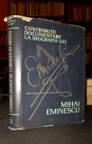 Contributii documentare la biografia Mihai Eminescu