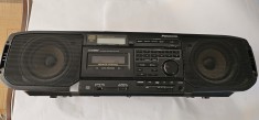 RADIO CD CASETOFON PANASONIC RX-DS20 , FUNCTIONEAZA RADIO ,CD SI CASETOFONUL . MADE IN JAPAN , PIESA RARA DE COLECTIE !!