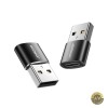 Adaptor Date si Incarcare USB-C - USB-A Joyroom S-H152 Set 2 bucati Negru