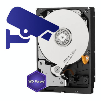 Hard disk 1TB - Western Digital PURPLE WD10PURX SafetyGuard Surveillance foto