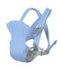 Marsupiu Bebe KIK, Albastru Deschis, 3-18 Luni, 10 kg, Port Copil Fata/Spate, Bumbac/Poliester, Baby Carrier