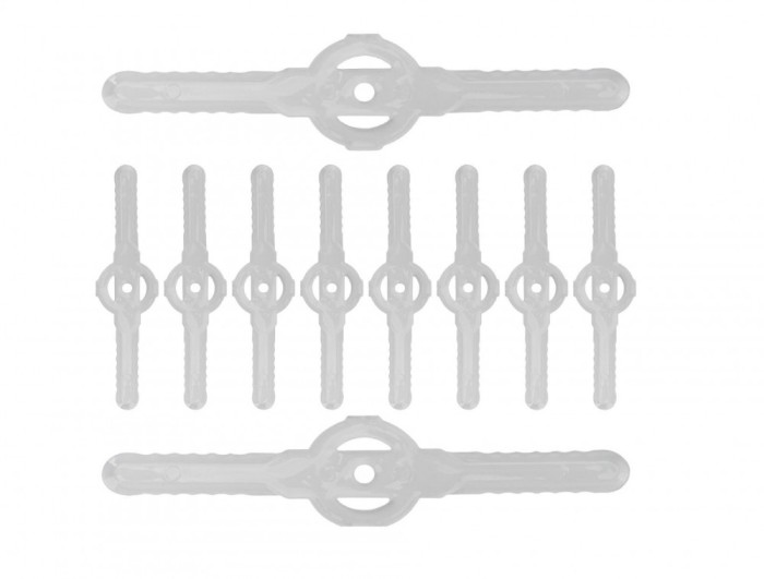 Set lame pentru trimmer, 10 elemente, Red Technic RTPKA0104-OS