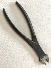 Cleste vechi din otel german marcat KNIPEX No.87 Germany, jumatatea secolului 20 foto