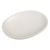 Savonieră Ceramică, Ovală, Culoare Ecru, Dimensiuni 12.5x9.5x2cm, Oem