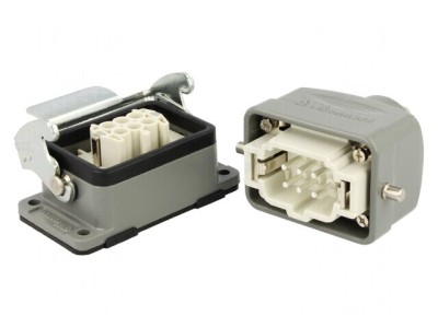 Conector HDC Tată Mamă S-E 6P 6B Drept foto