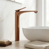 Baterie pentru baie PREMIUM Rea Vision Brush Copper High