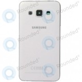 Capac spate argintiu pentru Samsung Galaxy A3 (SM-A300).