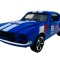 Macheta Ford Mustang albastru 1/32 lumini sunete deschide usile