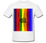 Cumpara ieftin Tricou &quot; Rainbow Apple &quot;