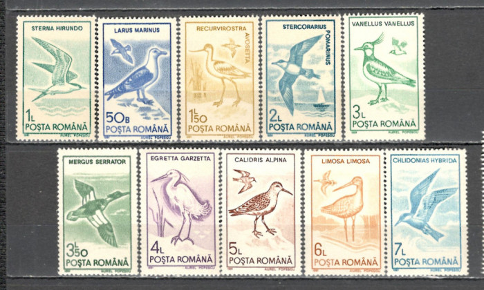 Romania.1991 Pasari ZR.858