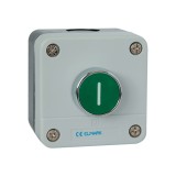 Buton Cu Revenire 1No Ip44 Verde &ndash; ELMARK | 401102