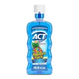 Apă de gură pentru copii ACT Kids Anticavity Fluoride Rinse, fără alcool, aromă de ananas, 500 ml