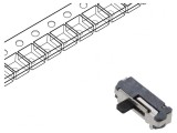 Comutator glisant SPDT 0,3A 4VDC SMT