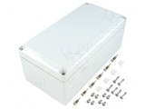 Carcasă universală ABS gri 124x244x97 mm