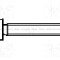 Surub M4, otel rezistent la acizi A4, 16mm, cap rotund, BOSSARD, 1245430