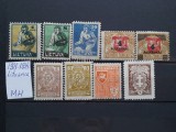 1921-1934-Lituania-MH, Stampilat