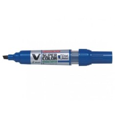 Marker permanent Pilot VSuper Color 2.2 mm varf tesit Marker permanent Pilot VSuper Color varf tesit 2.2 mm albastru
