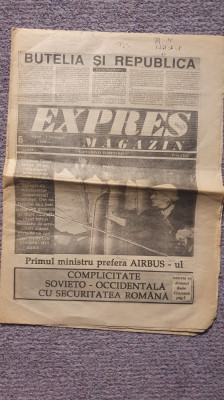 Ziarul Expres Magazin nr 6, 31 august 1990, 16 pag foto