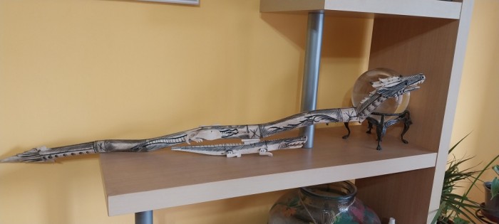 V&acirc;nd schimb Șarpe de Mare ( Dragon de Mare) colț / os morsă