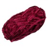 Fir de tricotat, Catifelat, Poliester, Lungime 43m, Greutate 50g, Culoare Roșu