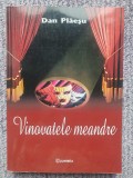 Vinovatele meandre, Dan Plaesu, autograf autor, 2011, 300 pag, stare fb