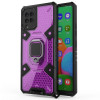 Husa pentru Samsung Galaxy A42 5G, Techsuit Honeycomb Armor, Rose-Violet