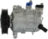 Compresor AC nou Audi A4 15-, A5 16-, A6 18-, A7 18-, motor: 2.0 TDI, 2.0 Tfsi, tip Denso: 6SES14C; Mhev, Diam. fulie 125, OEM/OES, 8W0816803J