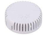 Carcasă pentru alarmă ABS albă ventilată 20,3mm Serie 1551V