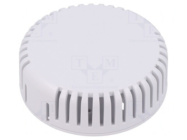 Carcasă pentru alarmă ABS albă ventilată 20,3mm Serie 1551V