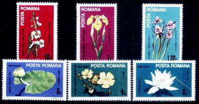 B0982 - Romania 1984 - Flora 6v.neuzat,perfecta stare foto