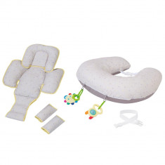 Perna multifunctionala 10 in 1 gri Clevamama 3013 for Your BabyKids foto