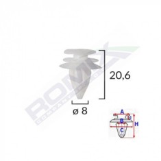 Set 10 clipsuri fixare BMW C60632 foto