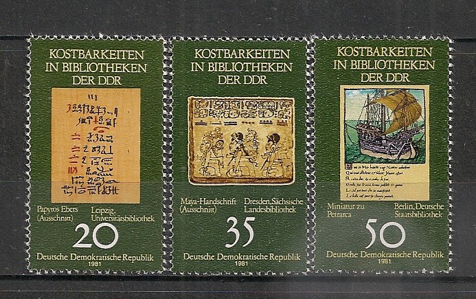 D.D.R.1981 Comori din Biblioteci SD.478
