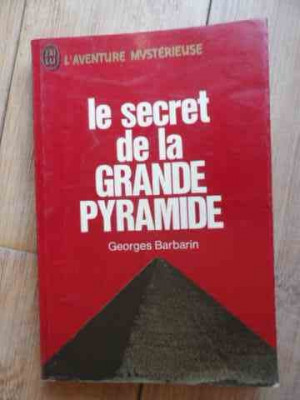 Le Secret De La Grande Pyramide - Georges Barbarin ,533462 foto