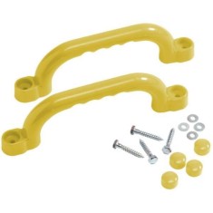 Manere din plastic 25 cm - Accesorii spatiu de joaca - Galben