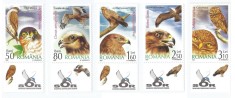|Romania, LP 1760a/2007, Pasari de prada, cu tabs, MNH