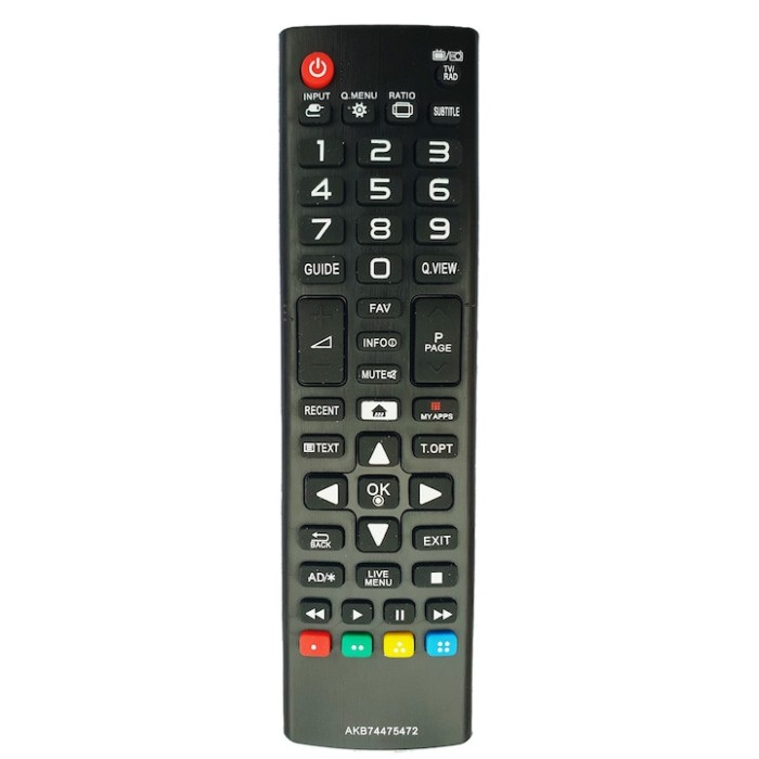 Telecomanda pentru LCD Smart LG AKB74475472, neagra cu functiile telecomenzii originale