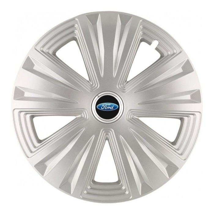 Set 4 Capace Roti, potrivite jantelor de R16, pentru Ford, model glory Gri