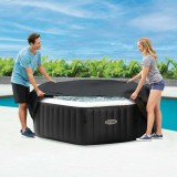 INTEX &Icirc;nvelitoare pentru spa Gri &icirc;nchis 180 x 180 cm PVC 42035643