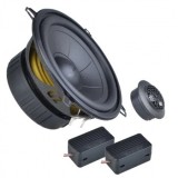 Difuzoare Auto Ground Zero GZIC 130.2, 130mm, 2 Căi, 140W, 4 Ohmi, Tweeter Mătase, Filtru, Componente Audio Auto
