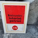 V. Popeanga, N. Rosut, Gr. Stefan - Metodica predarii istoriei patriei