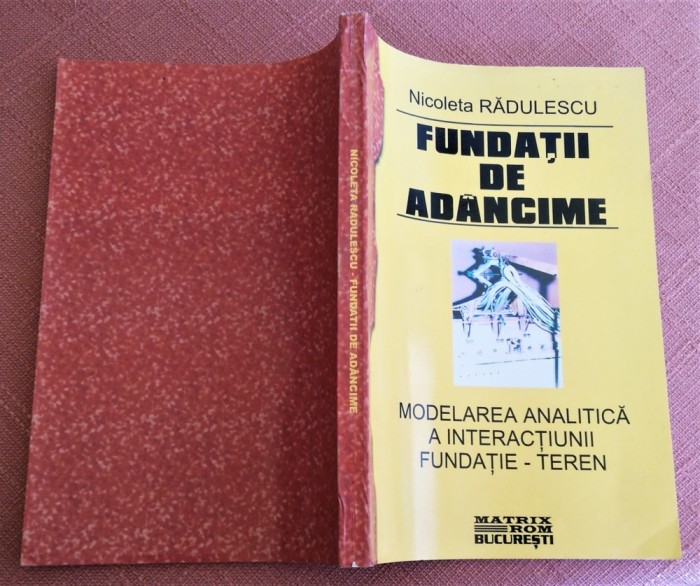 Fundatii de adancime . Matrix Rom, 2001 - Nicoleta Radulescu