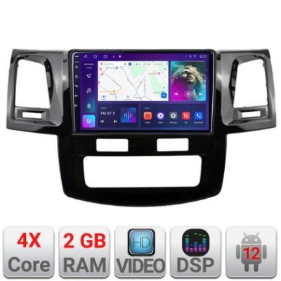 Navigatie Toyota Hilux 2008-2014 A-143 2+32 GB Android Waze USB Navigatie Internet Youtube Radio CarStore Technology foto