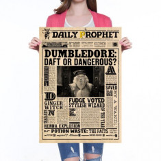 Poster / Afis Decorativ / Afis - Harry Potter Dumbledore Daft Of Dangerous foto