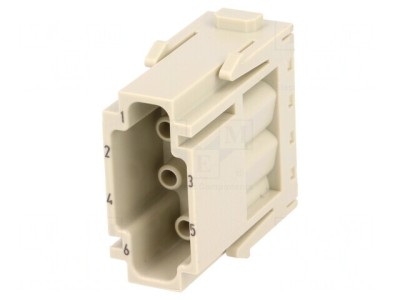 Conector HDC Modul Tată 6 PIN Fără Contacte foto