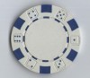 Jeton Poker - alb, 40 mm