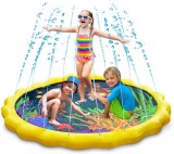 Piscina pentru copii cu stropitoare Keten, PVC, multicolor, 170 cm