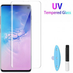 Folie sticla tempered glass nytroGel Samsung Galaxy S10e, S10 Lite UV cu Gel Lichid Clear Clear foto