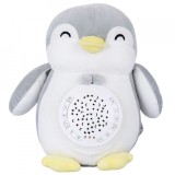 Lampa Veghe Plus Chipolino Penguin, Proiector Melodii si Sunete, Prindere Patut, Baterii, Temporizator