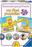 Puzzle 9x2 piese - Animals at the Job | Ravensburger